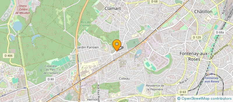 localisation de l'entreprise MONSIEUR MICHAEL PIRES à CLAMART