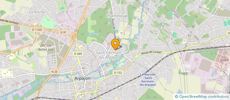 localisation de l'entreprise MONSIEUR MICHAEL PIRON à SAINT-GERMAIN-LES-ARPAJON