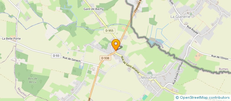 localisation de l'entreprise MONSIEUR MICHAEL PLATEAU  MOUCHIN