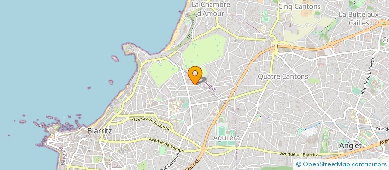 localisation de l'entreprise MONSIEUR MICHAEL PLEWA à BIARRITZ