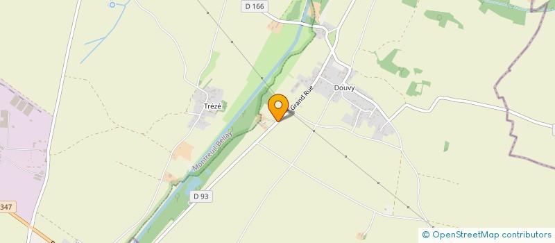 localisation de l'entreprise MONSIEUR MICHAEL POITIE  LOUDUN