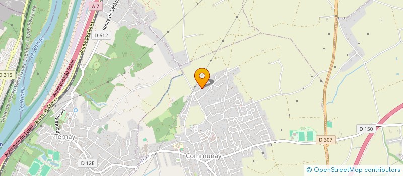 localisation de l'entreprise MONSIEUR MICHAEL PONCET  COMMUNAY