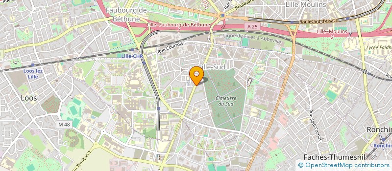 localisation de l'entreprise MONSIEUR MICHAEL POPULAIRE à LILLE