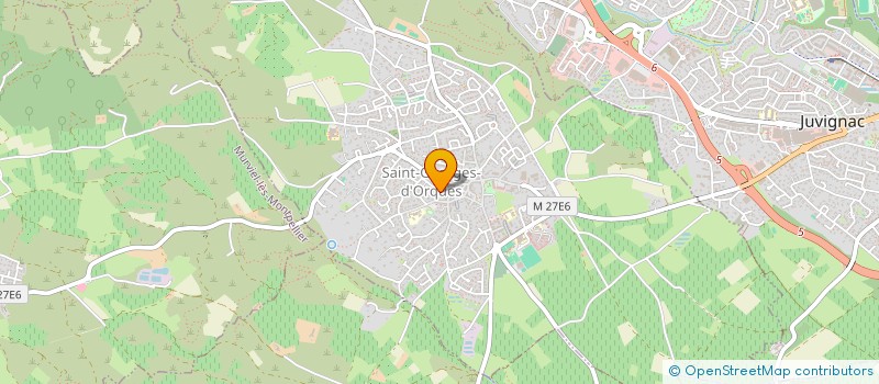 localisation de l'entreprise MONSIEUR MICHAEL PORRAS  SAINT-GEORGES-D'ORQUES