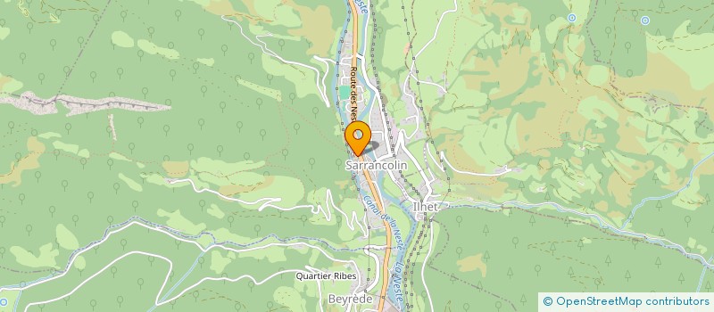 localisation de l'entreprise MONSIEUR MICHAEL PORTEIRO  SARRANCOLIN