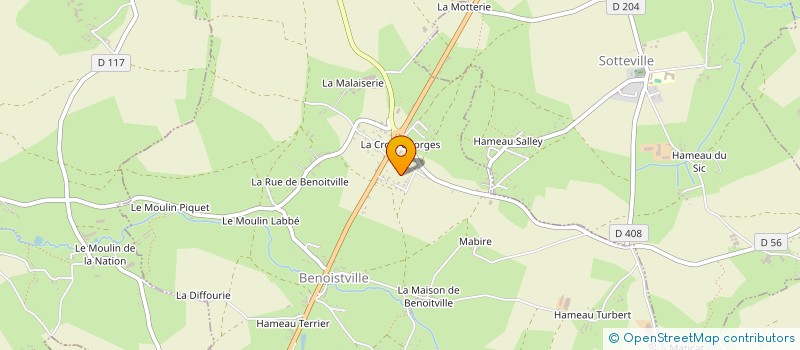 localisation de l'entreprise MONSIEUR MICHAEL PREZOT  GONNEVILLE-LE THEIL