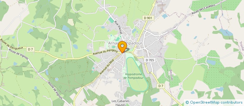 localisation de l'entreprise MONSIEUR MICHAEL PRITCHARD  SAINT-SORNIN-LAVOLPS