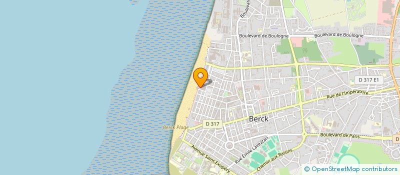 localisation de l'entreprise MONSIEUR MICHAEL PRUVOST à BERCK