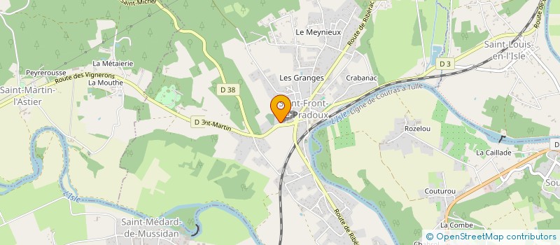 localisation de l'entreprise MONSIEUR MICHAEL PUYASTIER  SAINT-FRONT-DE-PRADOUX