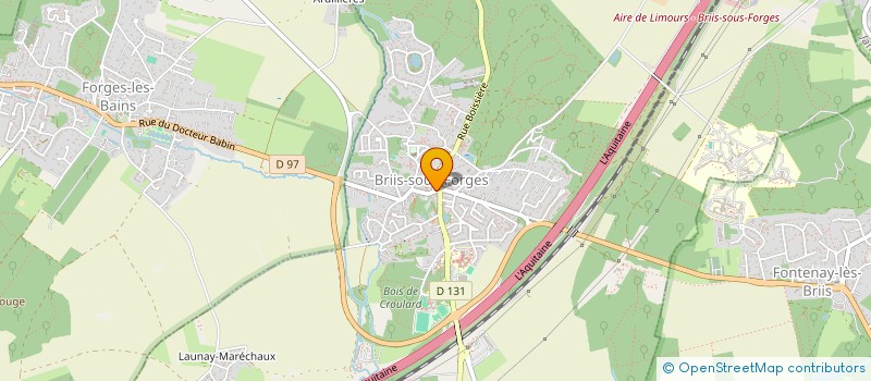 localisation de l'entreprise MONSIEUR MICHAEL QIAN  BRIIS-SOUS-FORGES