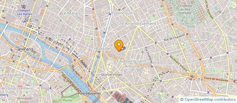 localisation de l'entreprise MONSIEUR MICHAEL QUERRIEN  PARIS