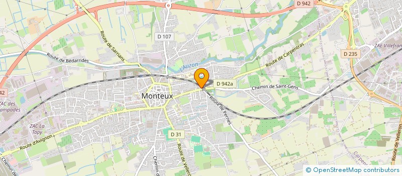 localisation de l'entreprise MONSIEUR MICHAEL QUESADA  MONTEUX