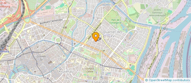 localisation de l'entreprise MONSIEUR MICHAEL QUILLIGAN à STRASBOURG