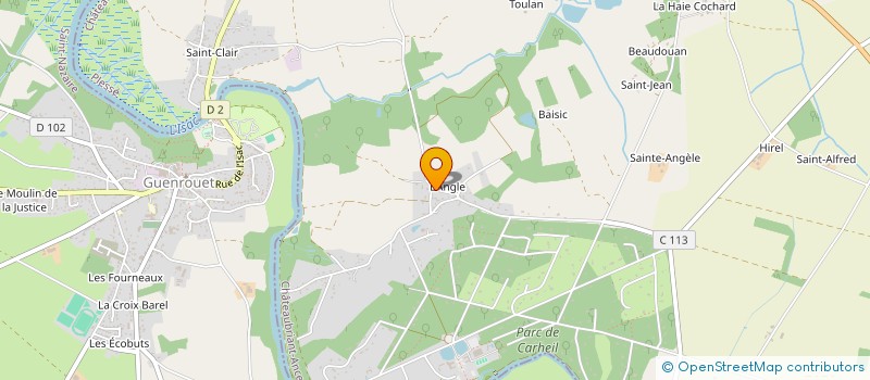 localisation de l'entreprise MONSIEUR MICHAEL RABOT  PLESSE