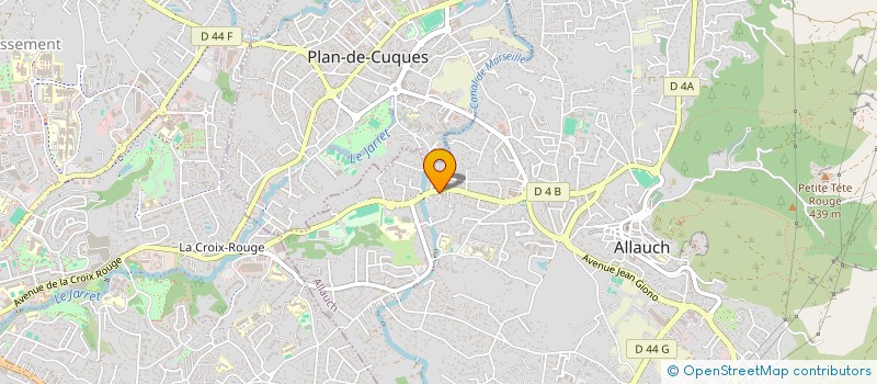 localisation de l'entreprise MONSIEUR MICHAEL RACIMORA  ALLAUCH