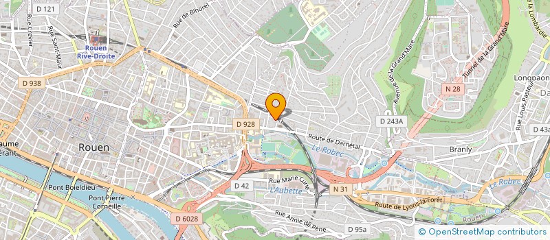 localisation de l'entreprise MONSIEUR MICHAEL RAILLOT  ROUEN