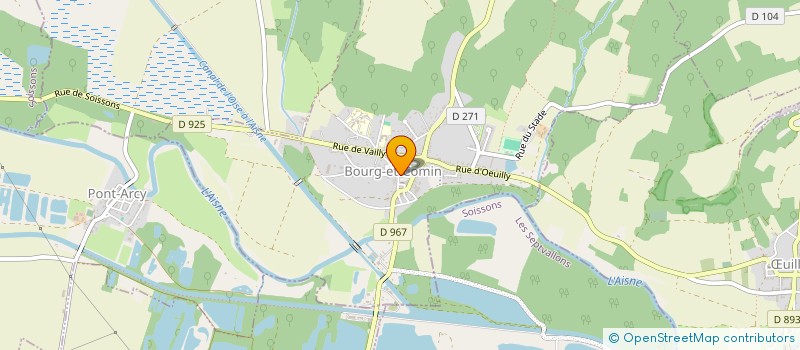 localisation de l'entreprise MONSIEUR MICHAEL RAJN  BOURG-ET-COMIN