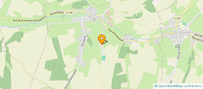 localisation de l'entreprise MONSIEUR MICHAEL RAMBUR  PREURES