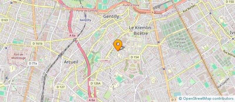 localisation de l'entreprise MONSIEUR MICHAEL RAMJANALY à LE KREMLIN-BICETRE