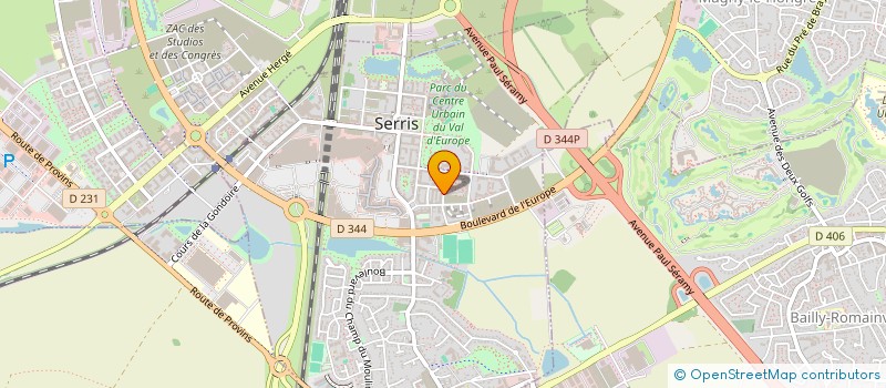 localisation de l'entreprise MONSIEUR MICHAEL REGAL  SERRIS