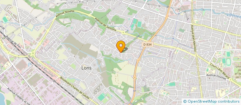 localisation de l'entreprise MONSIEUR MICHAEL REGNIER  LONS