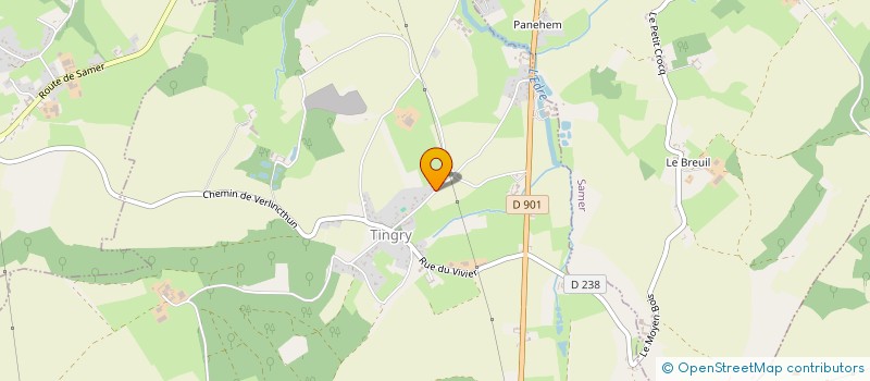 localisation de l'entreprise MONSIEUR MICHAEL REID  TINGRY