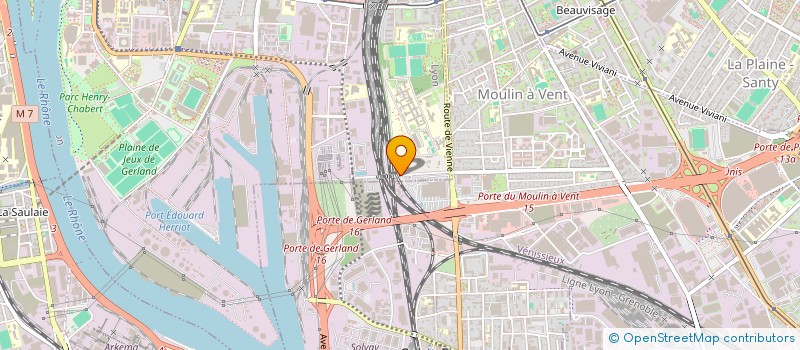 localisation de l'entreprise MONSIEUR MICHAEL REINHARDT  LYON