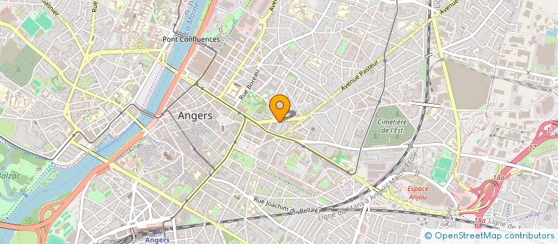 localisation de l'entreprise MONSIEUR MICHAEL RENCIEN  ANGERS