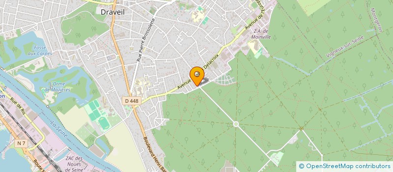 localisation de l'entreprise MONSIEUR MICHAEL RESID  DRAVEIL