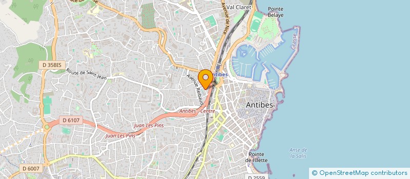 localisation de l'entreprise MONSIEUR MICHAEL RICH  ANTIBES