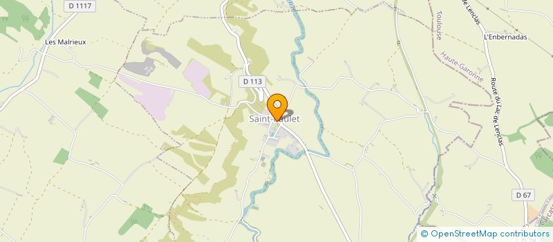 localisation de l'entreprise MONSIEUR MICHAEL RICHARD  SAINT-PAULET