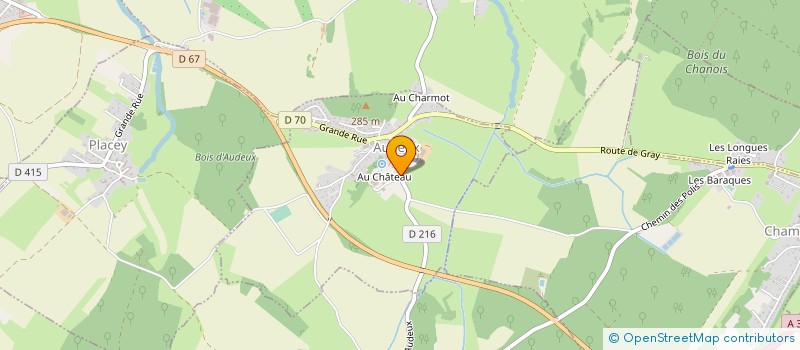 localisation de l'entreprise MONSIEUR MICHAEL RICHARD  AUDEUX