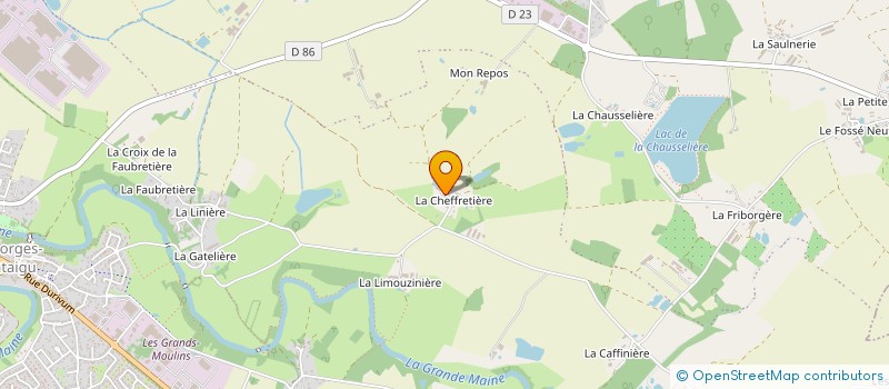 localisation de l'entreprise MONSIEUR MICHAEL RICHARD à MONTAIGU-VENDEE