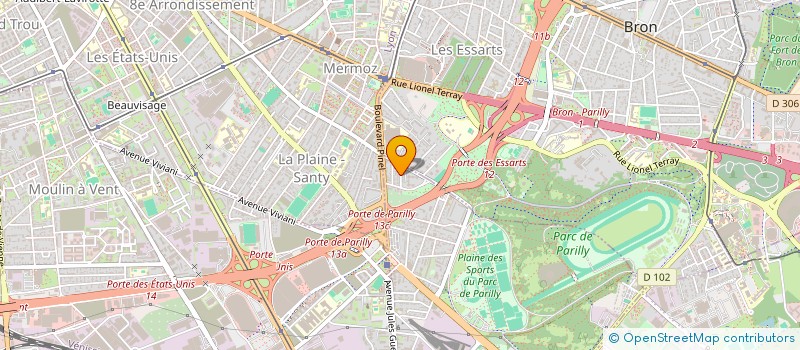 localisation de l'entreprise MONSIEUR MICHAEL RINGUE  VENISSIEUX