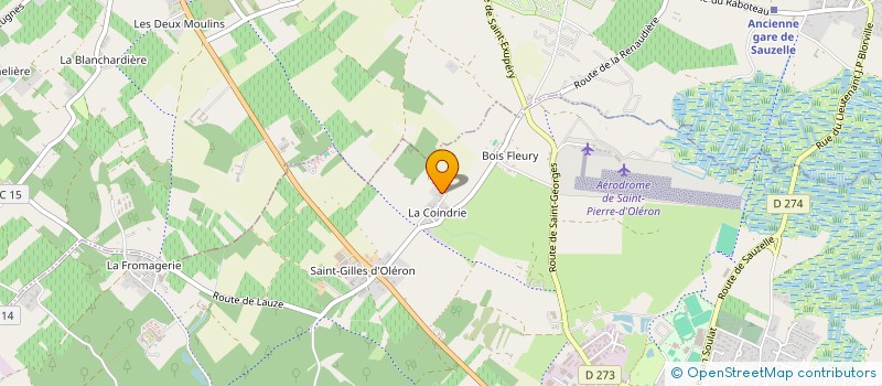 localisation de l'entreprise MONSIEUR MICHAEL RITO  SAINT-PIERRE-D'OLERON