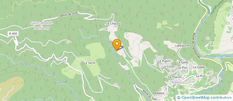 localisation de l'entreprise MONSIEUR MICHAEL RODRIGUEZ  RIBES