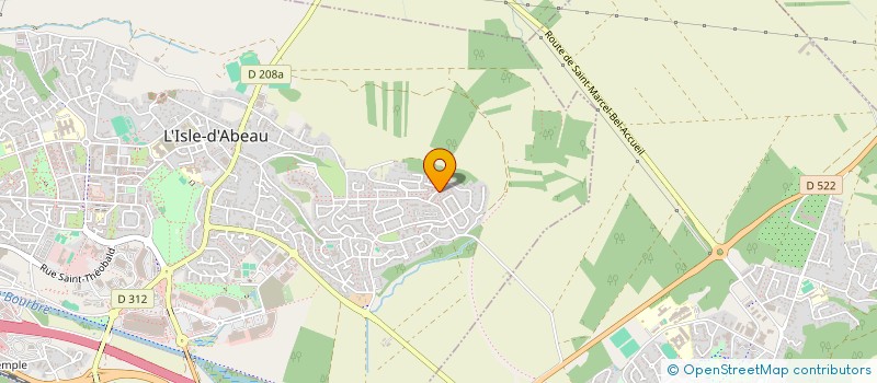 localisation de l'entreprise MONSIEUR MICHAEL ROHR  L'ISLE-D'ABEAU