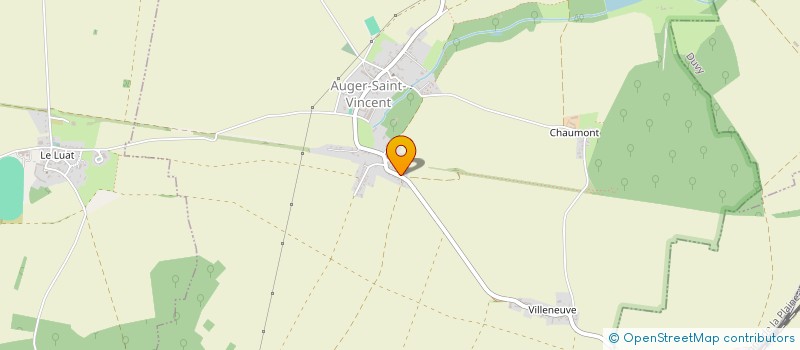 localisation de l'entreprise MONSIEUR MICHAEL ROLLET  AUGER-SAINT-VINCENT