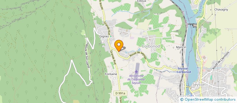 localisation de l'entreprise MONSIEUR MICHAEL ROSTAN  CORBONOD