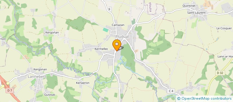 localisation de l'entreprise MONSIEUR MICHAEL ROTILLON  PLUDUAL