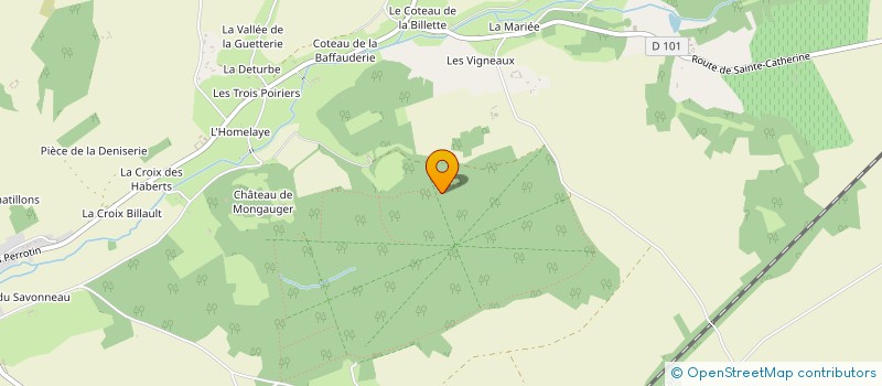 localisation de l'entreprise MONSIEUR MICHAEL ROUAULT  SAINT EPAIN