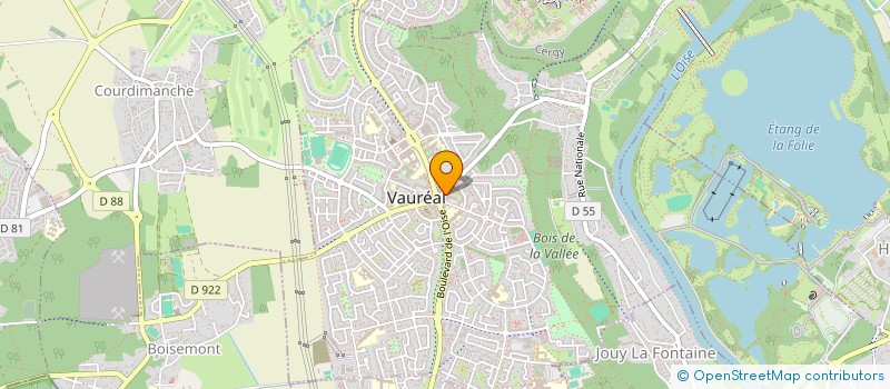 localisation de l'entreprise MONSIEUR MICHAEL ROUGERON  CHAUMONT-EN-VEXIN