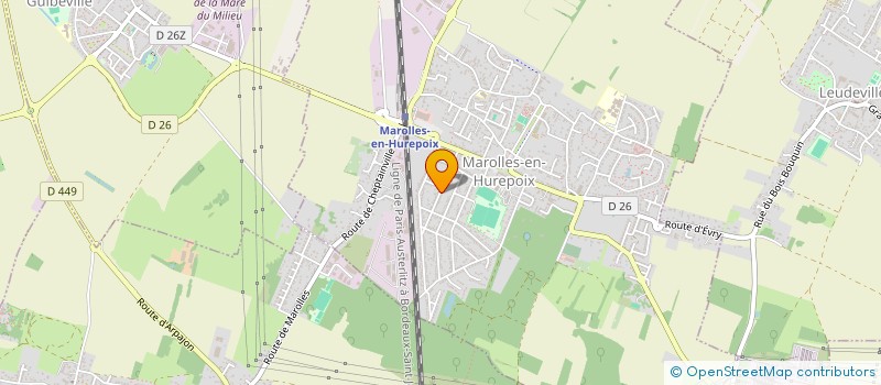 localisation de l'entreprise MONSIEUR MICHAEL ROUSSEAU à MAROLLES-EN-HUREPOIX