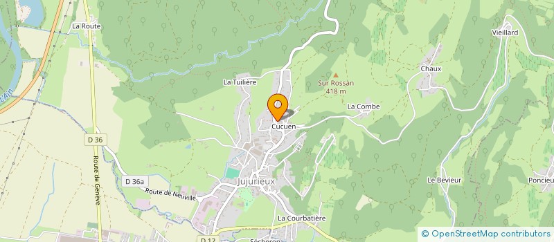 localisation de l'entreprise MONSIEUR MICHAEL ROUSSEAU à JUJURIEUX