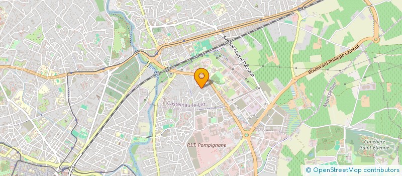 localisation de l'entreprise MONSIEUR MICHAEL ROUSSEL  CASTELNAU-LE-LEZ