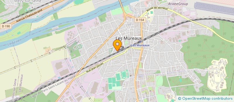 localisation de l'entreprise MONSIEUR MICHAEL ROUSSEL à LES MUREAUX