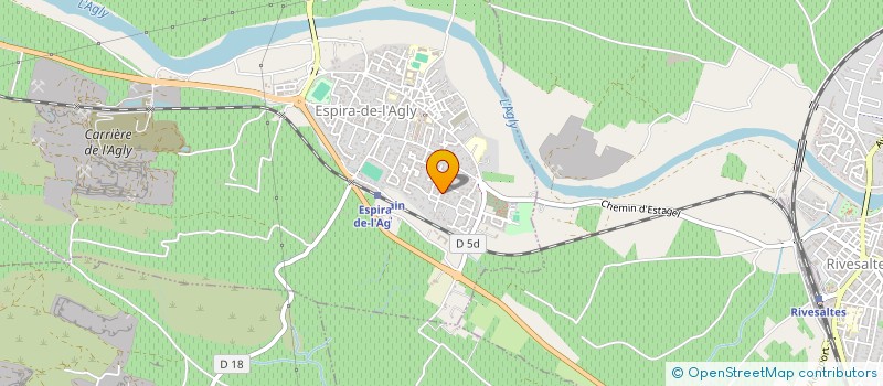 localisation de l'entreprise MONSIEUR MICHAEL ROUX à ESPIRA-DE-L'AGLY