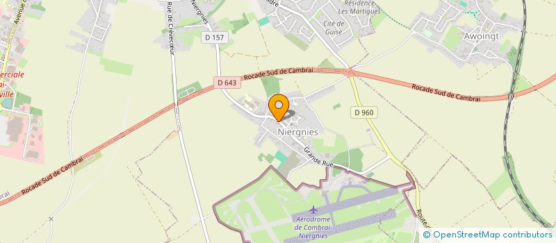 localisation de l'entreprise MONSIEUR MICHAEL ROZAN à SERANVILLERS-FORENVILLE