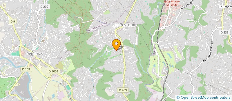 localisation de l'entreprise MONSIEUR MICHAEL RUDDOCK à LA ROQUETTE-SUR-SIAGNE