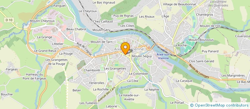 localisation de l'entreprise MONSIEUR MICHAEL RUIZ OLID à AIXE-SUR-VIENNE